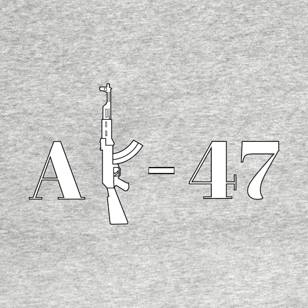 Minimalist AK-47, White Variant by BatGuano Designs